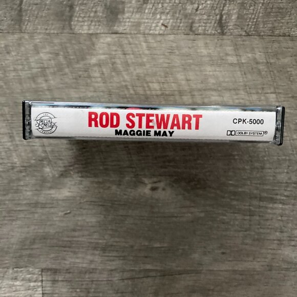 Vintage Rod Stewart Maggie May Cassette Tape 1986 - Picture 2 of 4